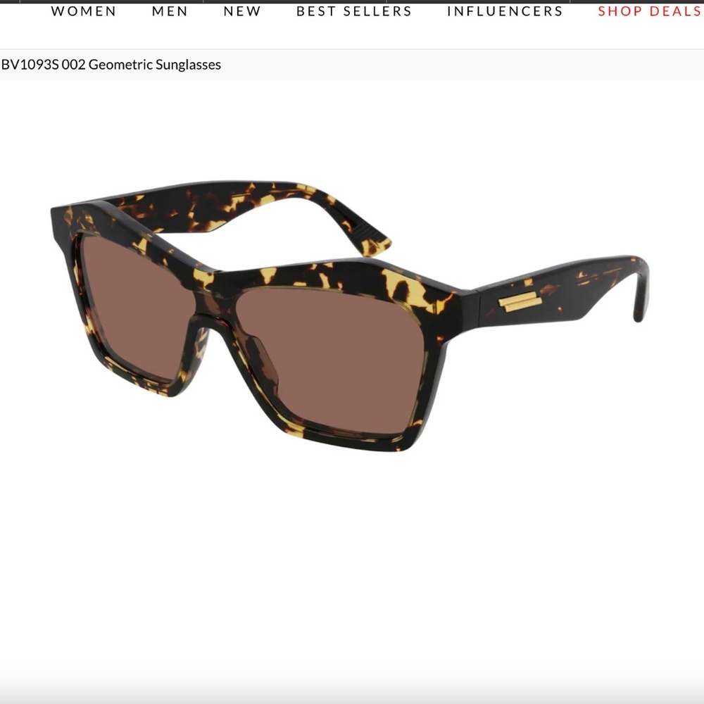 Bottega Veneta Geometric Sunglasses